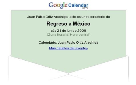 Es bueno estar de regreso