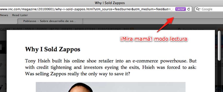 Ah si, y vendieron Zappos a Amazon por si no lo sabían.